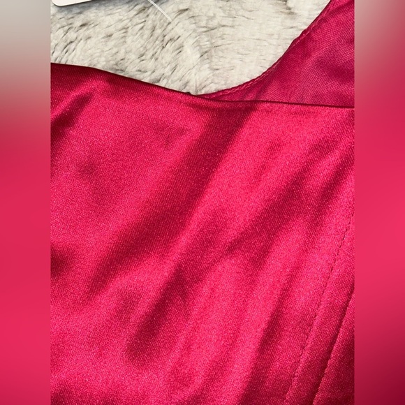 Torrid Hot Pink Satin Sleeveless Corset Top - Picture 13 of 14